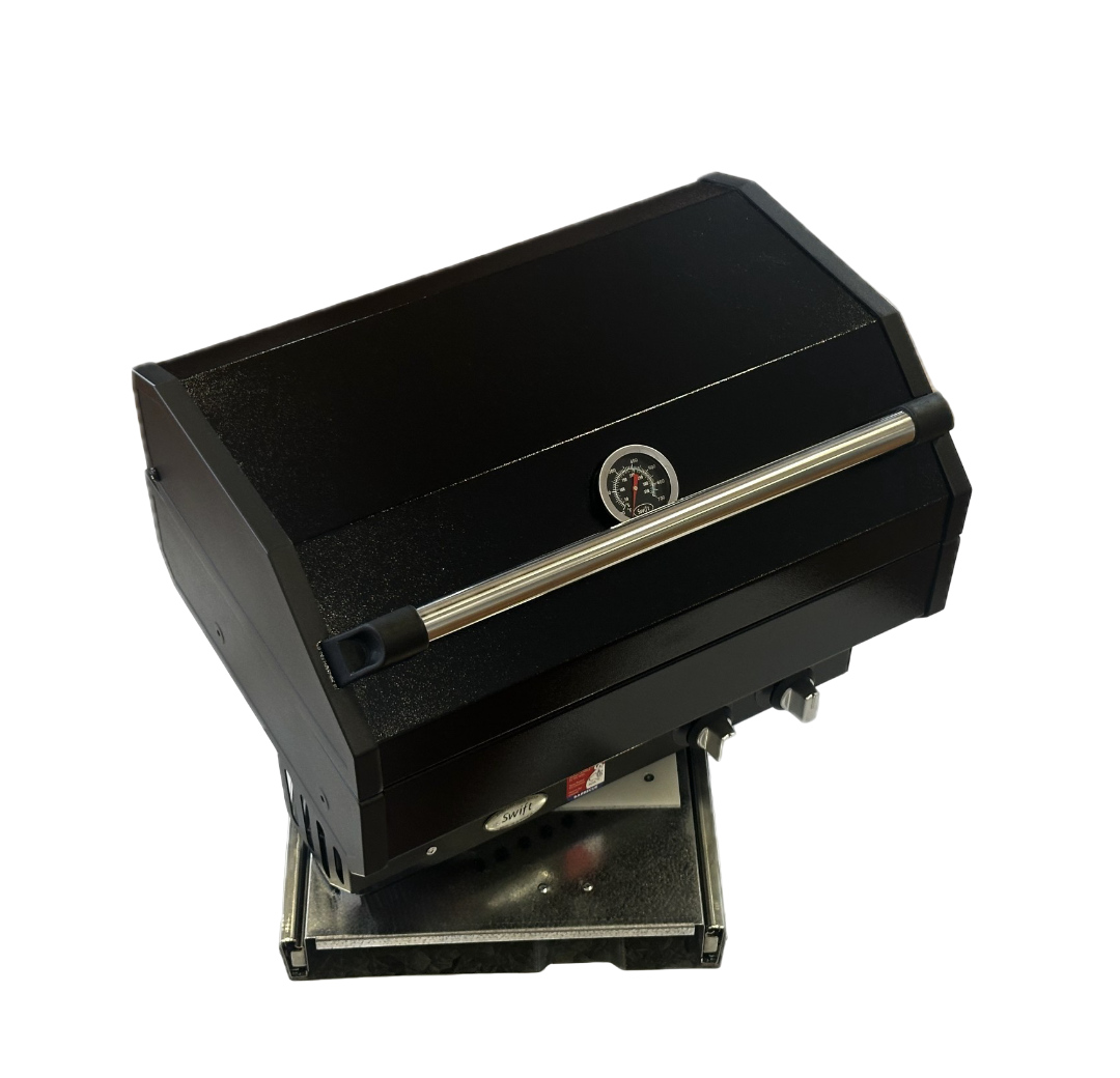 Swift BBQ Rotatable Gas Black