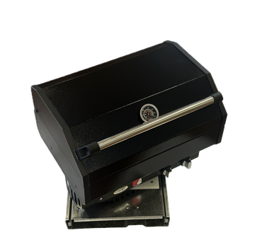 Swift BBQ Rotatable Gas Black - Hawk Appliances