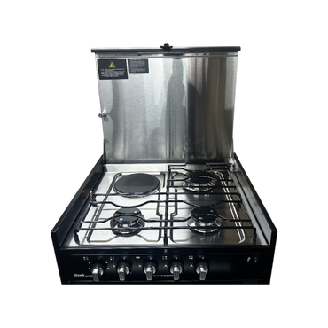 Counter Top (Gas/Electric, Black Glass) - Hawk Appliances