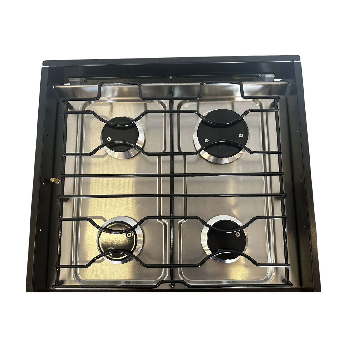Air Fryer with Grill & Cooktop (All Gas, Blk Gls, Combo)