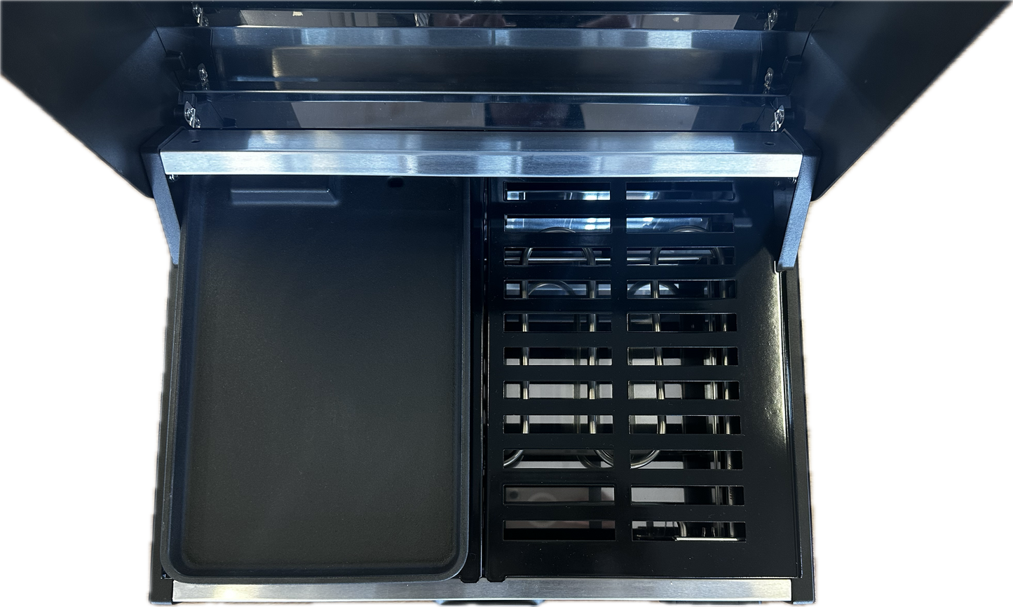 Swift Alfresco S/S (Slide-Out, Electric BBQ & Sink)