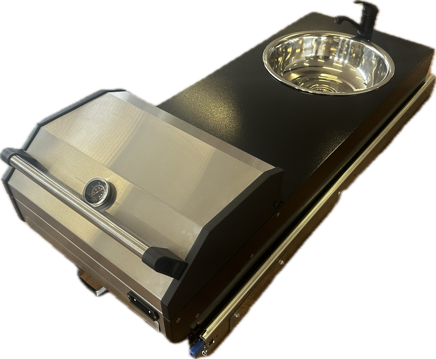 Swift Alfresco S/S (Slide-Out, Electric BBQ & Sink)