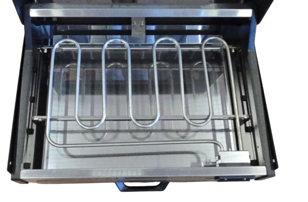 Swift Alfresco S/S (Slide-Out, Electric BBQ & Sink)