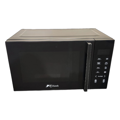 4-in-1 Microwave with Grill, Convection Oven & Air Fryer without Turntable 23L