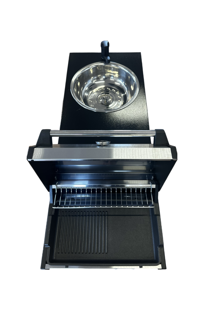 Swift Alfresco S/S (Slide-Out, Gas BBQ & Sink)