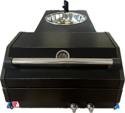 Swift Alfresco Black (Slide-Out, Gas BBQ & Sink)