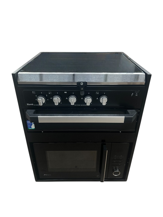 4-in-1 Microwave with Grill and Gas & Electric Cooktop