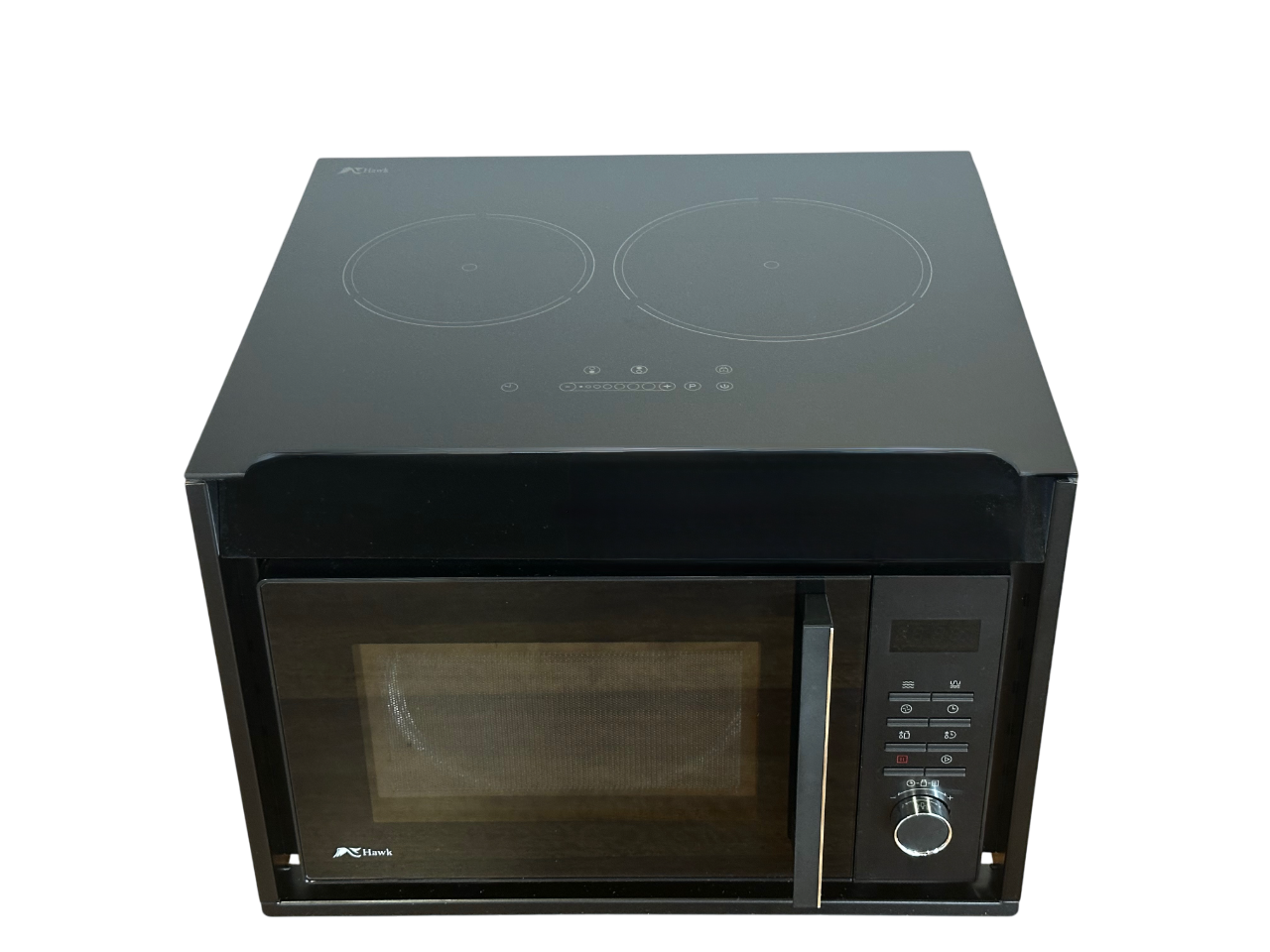 4-in-1 Microwave with Induction Cooktop