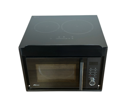 4-in-1 Microwave with Induction Cooktop